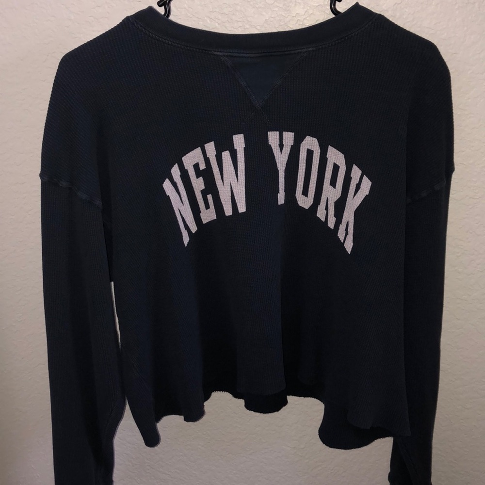 new york crop top